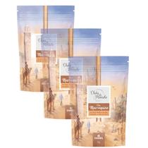Kit 3 Pouch Chás do Mundo Marroquino Chamel 50g Kit 3 Pouch Chás do Mundo Marroquino Chamel 50g