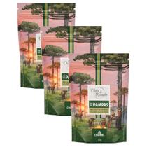 Kit 3 Pouch Chás do Mundo Pampas Chamel 50g