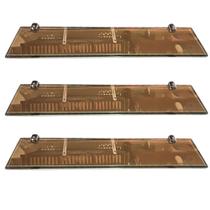 Kit 3 Prateleira Vidro 40cm x 10cm 8mm Premium