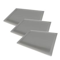 Kit 3 Prateleira Vidro Geladeira Brastemp BRE57 BRM55 BRY59