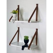 Kit 3 Prateleiras De mdf 40X20Cm