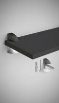 Kit 3 Prateleiras MDF 50x20cm Suporte 12kg