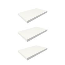 Kit 3 Prateleiras Nicho Multiuso Quarto Sala Banheiro 14x22