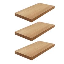 Kit 3 Prateleiras Nicho Multiuso Quarto Sala Banheiro 14x22