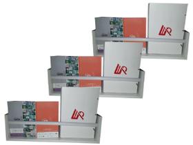 Kit 3 Prateleiras Organizadoras Solução Problemas Espaço Kit 3 Prateleiras Organizadoras Solução Problemas Espaço