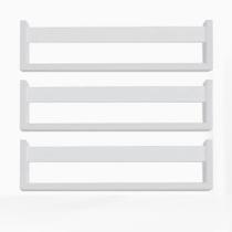Kit 3 Prateleiras Revisteiro para Livros Infantis 40x12x11,5cm