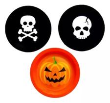 Kit 3 Prato Decorativo Halloween