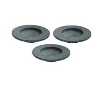 Kit 3 Pratos Risoto Massa Chapéu Invertido Pedra Sabão 26Cm Kit 3 Pratos Risoto Massa Chapéu Invertido Pedra Sabão 26Cm