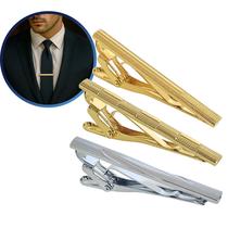 Kit 3 Prendedor De Gravata Grampo Trabalhado Luxo Social Aço