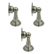Kit 3 prendedor de porta magnetico adesivo inox escovado Kit 3 prendedor de porta magnetico adesivo inox escovado