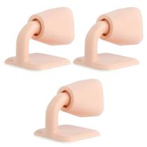 Kit 3 Prendedor de Porta Trava Aparador Peso Calço Fixador Adesivo Cor:Rosa Kit 3 Prendedor de Porta Trava Aparador Peso Calço Fixador Adesivo Cor:Rosa