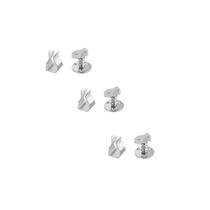 Kit 3 Prendedor Fixador Trava Porta Cromado 809 Imab Piso Kit 3 Prendedor Fixador Trava Porta Cromado 809 Imab Piso