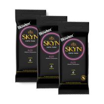 Kit 3 Preservativo Blowtex Skyn Elite 6 Unidades Kit 3 Preservativo Blowtex Skyn Elite 6 Unidades