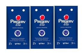 Kit 3 Preservativo Preserv Lite C/3 Un - Blau