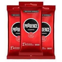 Kit 3 Preservativo Prudence 12 Unidades Kit 3 Preservativo Prudence 12 Unidades