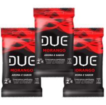Kit 3 Preservativos Due Morango