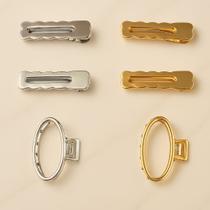 Kit 3 Presilhas de Metal Oval Aço Metálico, Leves e Modernas