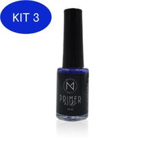 Kit 3 Primer Ácido 10 Ml Majestic Nails