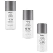 Kit 3 Primer Facial Matte Premium Touch Dapop 40g