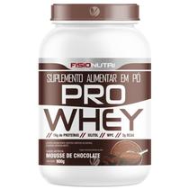 Kit 3 Pro Whey Fisionutri 900G Mousse De Chocolate