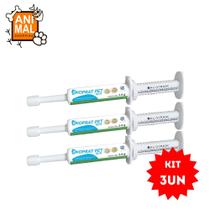 Kit 3 Probiótico Bioprat Pet GLN para Cães e Gatos 14g. (Simbiótico) - ALIVIRA PET