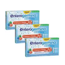 Kit 3 Probiótico Enterogermina Crianças e Adulto Plus 5ml Embalagem Econômica 10 Frascos