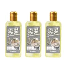 Kit 3 ProClean Active Color 140ml Revitalizador Pedras Claras Naturais e Sintéticas Brilho Original Kit 3 ProClean Active Color 140ml Revitalizador Pedras Claras Naturais e Sintéticas Brilho Original