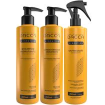 Kit 3 Produtos Cauterização Shampoo Condicionador Profissional - Dacca Professional