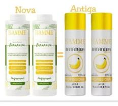 KIT 3 Progressiva Bananeira Damme 800 GRAMAS - 100% Liso KIT 3 Progressiva Bananeira Damme 800 GRAMAS - 100% Liso