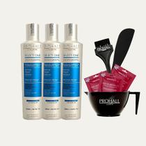 Kit 3 Progressiva Prohall Select One 300ML + Kt aplicação + Masc Saches