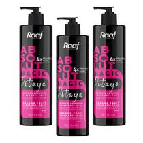 Kit 3 Progressivas Raaf Absolut Magic Pitaya Liso Intenso