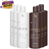 Kit 3 Progressivas Zap Colágeno 500ml