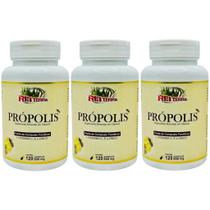 Kit 3 Própolis + Vit. C + Vit E + Zinco 360 Cápsulas - Rei Terra