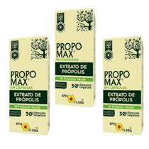 Kit 3 Propomax Extrato De Própolis Verde 180 Cápsulas Concentrado - Apis Flora