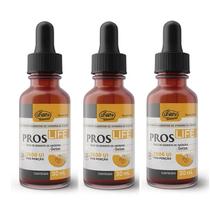 Kit 3 Proslife Óleo Semente Abóbora + Vit D3 Gotas Unilife