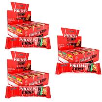 Kit 3 Protein Crisp Bar - 12 Unidades 45g Coco - IntegralMédica