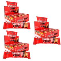Kit 3 Protein Crisp Bar - 12 Unidades 45g Peanut Butter - IntegralMédica