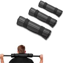 Kit 3 Protetor de Barra Acolchoado Treino de Agachamento Musculação Academia