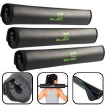 Kit 3 Protetor de Barra Kallango Preto Musculação Exercícios Kit 3 Protetor de Barra Kallango Preto Musculação Exercícios