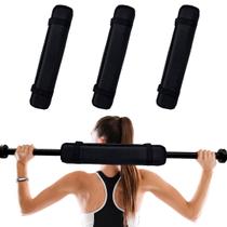 Kit 3 Protetor de Barra Para Academia Treino de Agachamento Exercícios Espuma Confortável Profissional