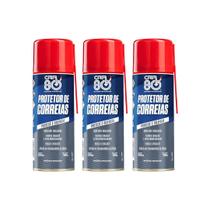 Kit 3 Protetor De Correias Spray Antideslizante Car80
