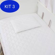 Kit 3 Protetor Impermeável Sleep Para Mini Cama