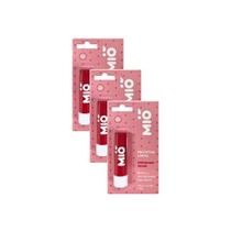 Kit 3 Protetor Labial Mió Sabor Morango Shine 3,6g