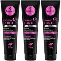 kit 3 Protetor Multifuncional Haskell Cavalo Forte Hidra Proteção e Vitalidade 150 ML