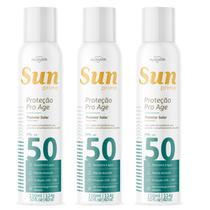 Kit 3 Protetor Solar Aerossol FPS50 150Ml - My Health