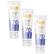Kit 3 Protetor Solar Corporal Sun Prime Pro Age FPS70 - My Health