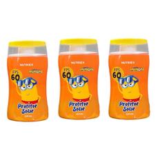 Kit 3 Protetor Solar Fator 60 Minions 120ml Bioactive E