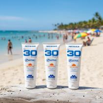 Kit 3 Protetor Solar Fator Fps 30 C/Repelente 120g Mavaro