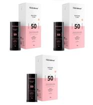 Kit 3 Protetor Solar Fps 50 Base Stick Média 12g - Hidrabene