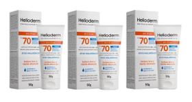 Kit 3 Protetor Solar Helioderm Fps70 50g S/Cor - Kley Hertz Kit 3 Protetor Solar Helioderm Fps70 50g S/Cor - Kley Hertz